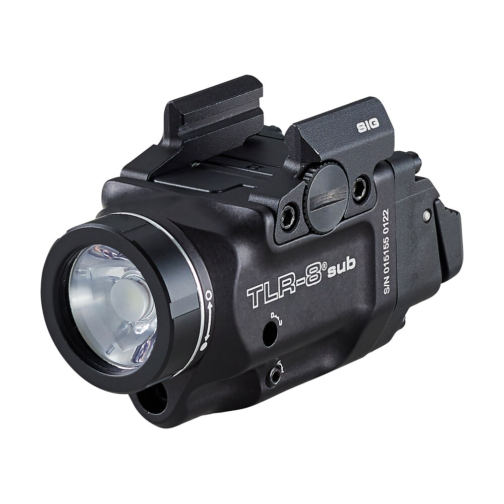 streamlight 69417 tlr 8 sub gun light with red laser black anodized 500 lumens white led sig sauer p365 Streamlight 69417 TLR-8 Sub Gun Light Sports South item 150359