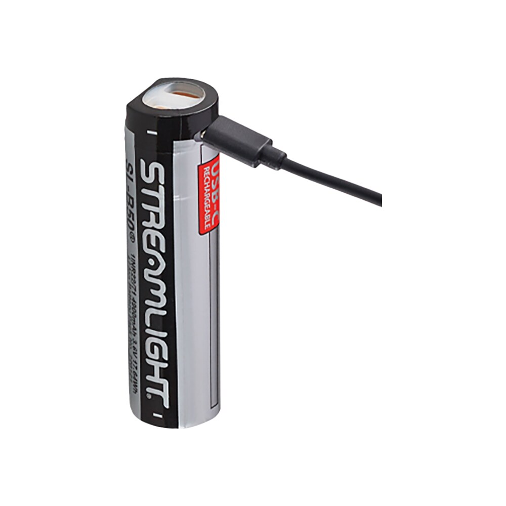 streamlight 22112 sl b50 silver/black 3.6 volts 4,900 mah (2) single pack Streamlight 22112 SL-B50 Silver/Black 3.6 Volts 4,900 mAh (2) Single Pack Sports South item 150361
