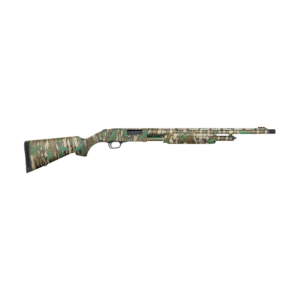 mossberg 54337 500 turkey full size 20 gauge pump 3" 5+1 22" mossy oak greenleaf vent rib barrel, mossy oak greenleaf optic ready receiver, fixed mossy oak greenleaf synthetic stock, right hand Mossberg 54337 500 Turkey Full Size 20 Gauge Pump 3" 5+1 22" Mossy Oak Greenleaf Vent Rib Sports South item 150461