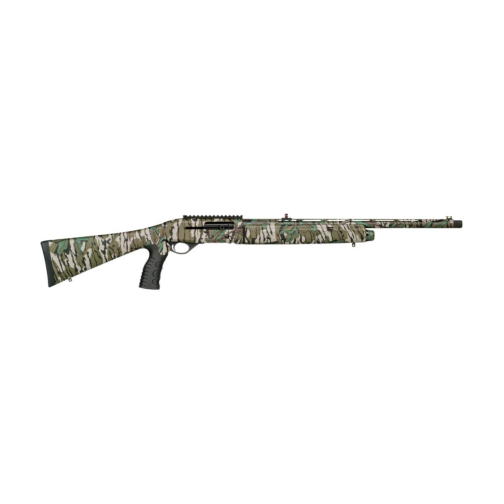 mossberg 75799 sa 20 tactical turkey 20 gauge semi auto 3" 4+1 22" mossy oak greenleaf vent rib barrel, picatinny rail receiver, mossy oak greenleaf mossy oak greenleaf synthetic stock, right hand Mossberg 75799 SA-20 Tactical Turkey 20 Gauge Semi-Auto 3" 4+1 22" Mossy Oak Greenleaf Vent Rib Sports South item 150464