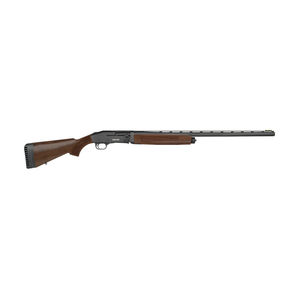 mossberg 85154 940 pro full size 12 gauge semi auto 3" 4+1 28" matte blued vent rib barrel, black anodized drilled & tapped stainless steel receiver, adjustable walnut synthetic stock, right hand Mossberg 85154 940 Pro Full Size 12 Gauge Semi-Auto 3" 4+1 28" Matte Blued Vent Rib Sports South item 150469