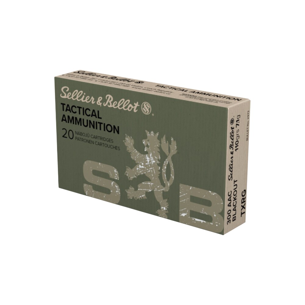 sellier & bellot sb300blkxa exergy 300blackout 110gr tac ex blue 20 per box/50 case Sellier & Bellot SB300BLKXA eXergy 300Blackout 110gr TAC EX Blue 20 Per Box/50 Case Sports South item 150585
