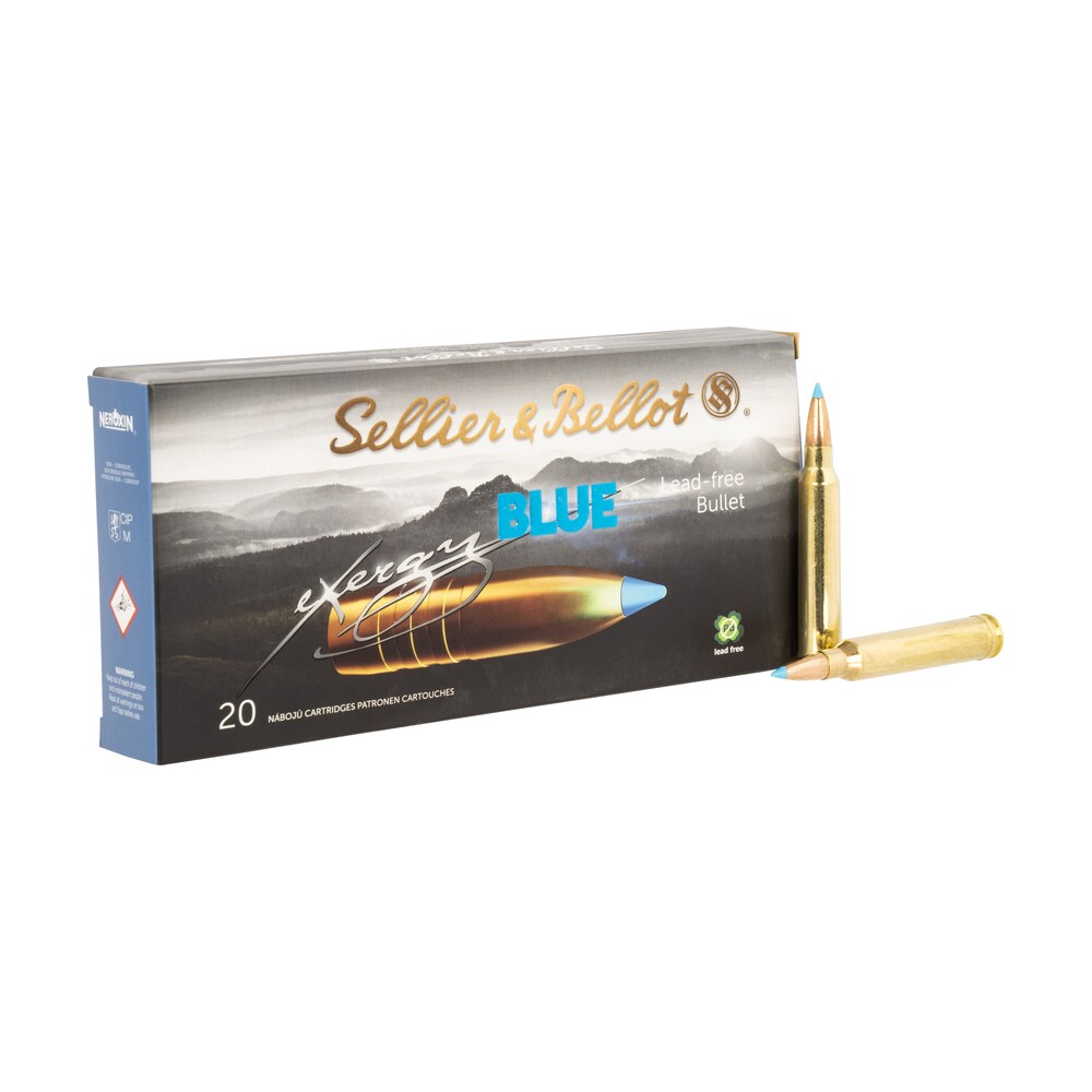 sellier & bellot sb300xa exergy 300winmag 180gr tac ex blue 20 per box/10 case Sellier & Bellot SB300XA eXergy 300WinMag 180gr TAC EX Blue 20 Per Box/10 Case Sports South item 150586