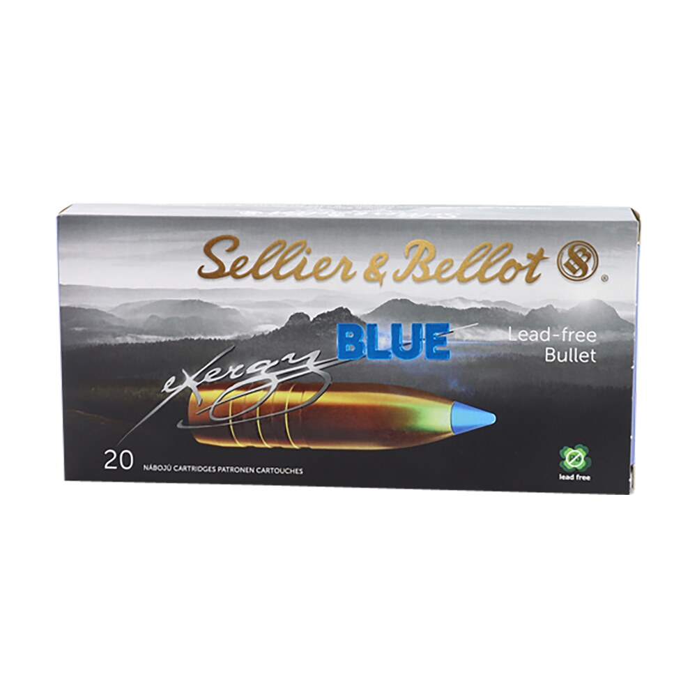 sellier & bellot sb308xb exergy 308win 110gr tac ex blue 20 per box/12 case Sellier & Bellot SB308XB eXergy 308Win 110gr TAC EX Blue 20 Per Box/12 Case Sports South item 150589