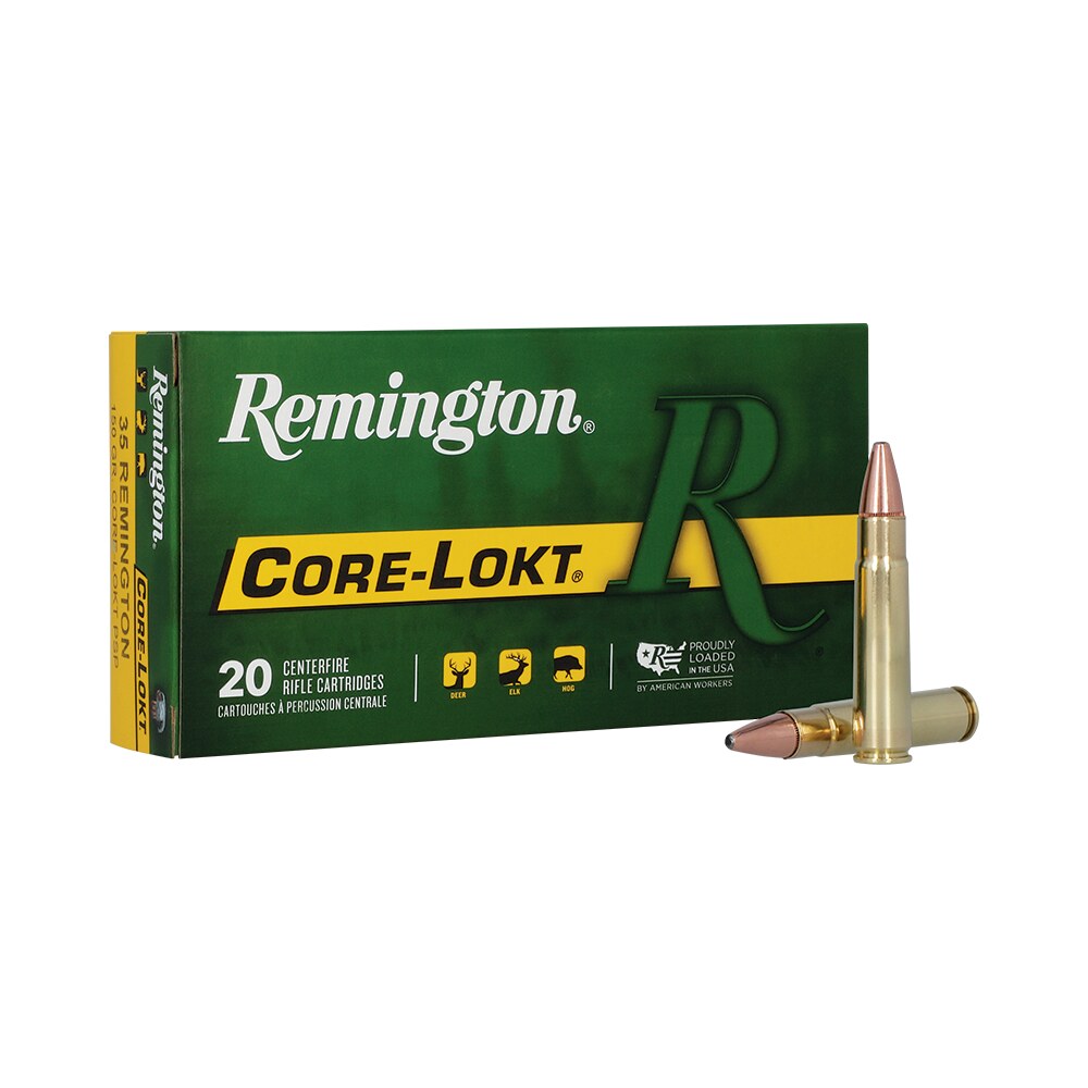 remington ammunition 21491 core lokt 35rem 150gr soft point core lokt 20 per box/10 case Remington Ammunition 21491 Core-Lokt 35Rem 150gr Soft Point Core-Lokt 20 Per Box/10 Case Sports South item 150637