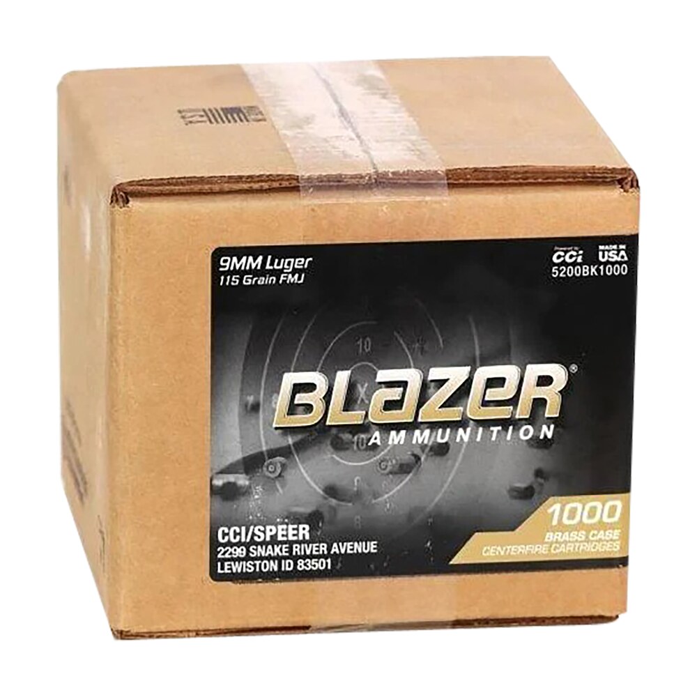 cci 5200bk1000 blazer brass handgun 9mmluger 115gr full metal jacket 1000 per box/1 case *loose CCI 5200BK1000 Blazer Brass Handgun 9mmLuger 115gr Full Metal Jacket 1000 Per Box/1 Case *Loose Sports South item 150641