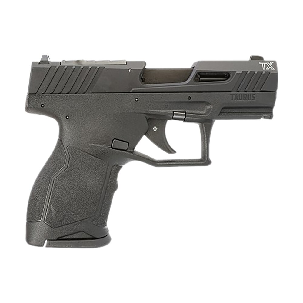 taurus 1tx2223110 tx22c compact 22 lr 10+1 3.60" matte black steel barrel, black hard coat anodized serrated aluminum slide, black polymer frame w/picatinny rail black polymer grips Taurus 1TX2223110 TX22C Compact 22 LR 10+1 3.60" Matte Black Steel Sports South item 150891