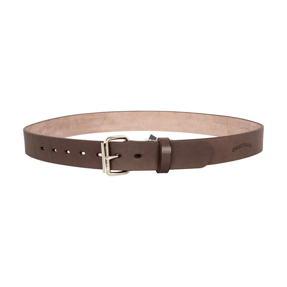 uncle mikes leather(1791) bltum46/50dbr gun belt dark brown leather, belt size 46/50, 1.50" wide Uncle Mikes-leather(1791) BLTUM46/50DBR Gun Belt Dark Brown Leather, Belt Size 46/50, 1.50" Sports South item 151203