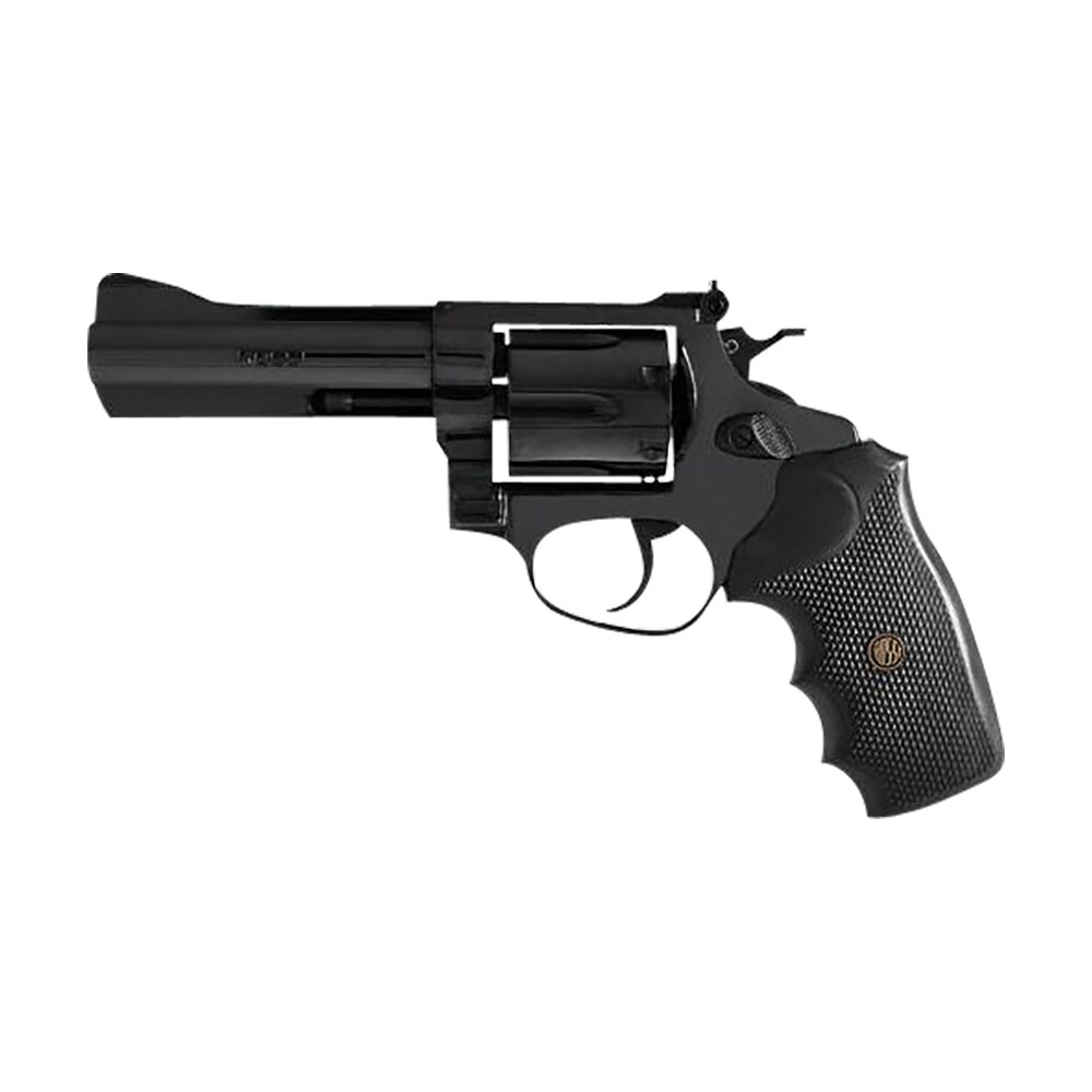 rossi 2 rm661 rm66 medium frame 38 special +p/357 mag 6 shot, 6" black stainless steel barrel, cylinder & frame, black textured rubber grip, hammer block safety, exposed hammer Rossi 2-RM661 RM66 Medium Frame 38 Special +P/357 Mag 6 Shot, 6" Black Stainless Steel Sports South item 151210