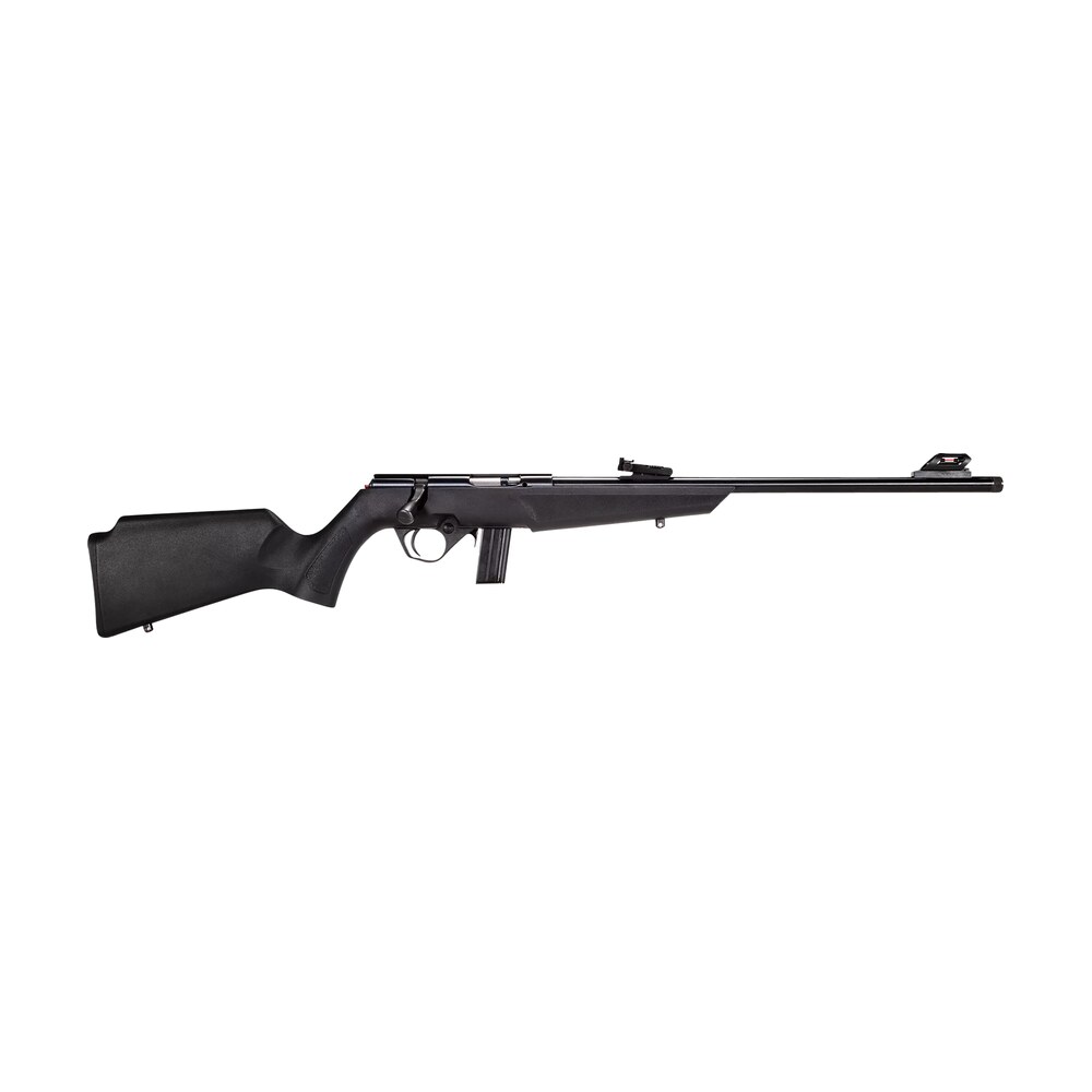 rossi rb22l1611 rb22 compact 22 lr 10+1, 16" matte black button rifled free floating steel barrel, matte black stainless steel receiver, black monte carlo stock, right hand Rossi RB22L1611 RB22 Compact 22 LR 10+1, 16" Matte Black Button Rifled Free Floating Steel Sports South item 151213