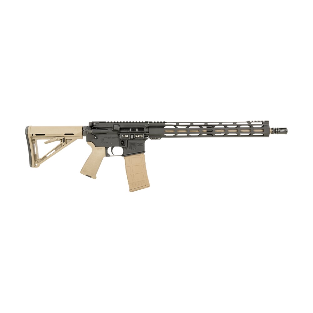 diamondback db175ak221 db15 5.56x45mm nato 30+1 16" chrome moly barrel, black hard coat anodized receiver, fde magpul carbine stock & grip Diamondback DB175AK221 DB15 5.56x45mm NATO 30+1 16" Chrome Moly Sports South item 151383