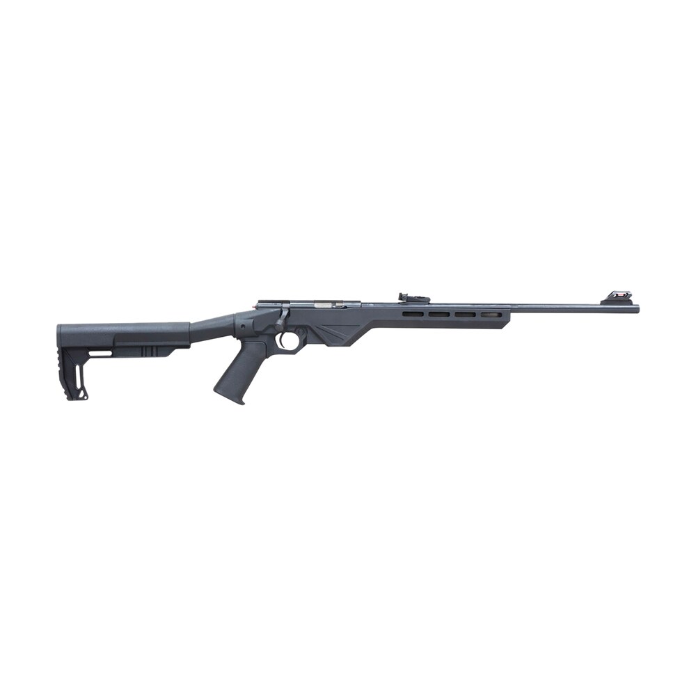 citadel cit22lrblt trakr 22 lr 10+1 18" blued steel barrel & receiver, tactical synthetic black synthetic stock Citadel CIT22LRBLT Trakr 22 LR 10+1 18" Blued Steel Barrel & Receiver, Tactical Synthetic Sports South item 151429