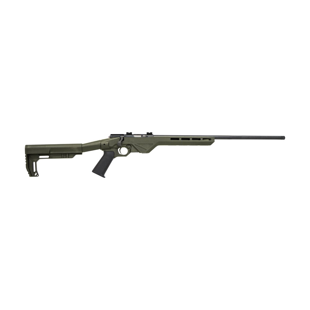 citadel cit17hmrbltodg trakr 17 hmr 5+1 18" blued steel barrel & receiver, od green synthetic stock Citadel CIT17HMRBLTODG Trakr 17 HMR 5+1 18" Blued Steel Barrel & Receiver, OD Green Sports South item 151434
