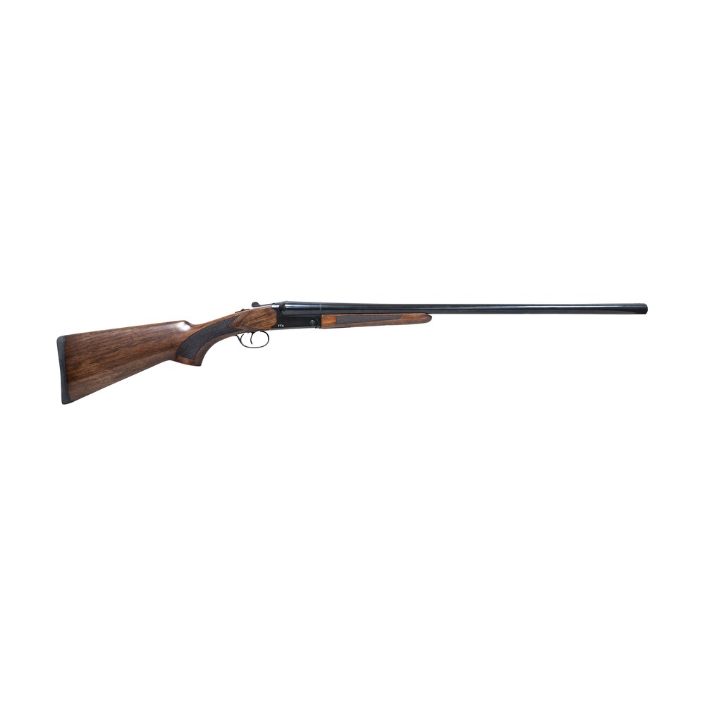 pointer ft61228 ft6 field trek full size 12 gauge break open 3" 2rd 28" blued side by side barrel, blued steel receiver, fixed walnut stock, ambidextrous Pointer FT61228 FT6 Field Trek Full Size 12 Gauge Break Open 3" 2rd 28" Blued Side By Side Sports South item 151442