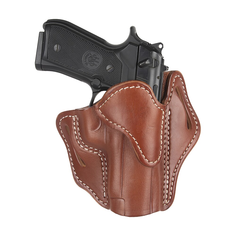 1791 gunleather orbh23cbrr bh2.3 optic ready owb size 2.3 classic brown leather belt slide compatible w/glock 17/20/21/22/31/34/35/40/41/sig sauer p220/p226 right hand 1791 Gunleather ORBH23CBRR BH2.3 Optic Ready OWB Size 2.3 Classic Brown Leather Belt Slide Sports South item 151482