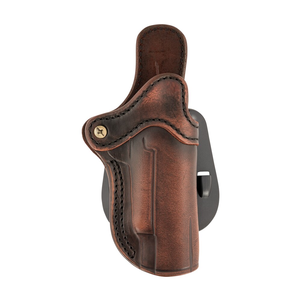 1791 gunleather orpdh1vtgr paddle holster optic ready owb size 01 vintage leather paddle fits 4 5" 1911 right hand 1791 Gunleather ORPDH1VTGR Paddle Holster Optic Ready OWB Size 01 Vintage Leather Paddle Sports South item 151488
