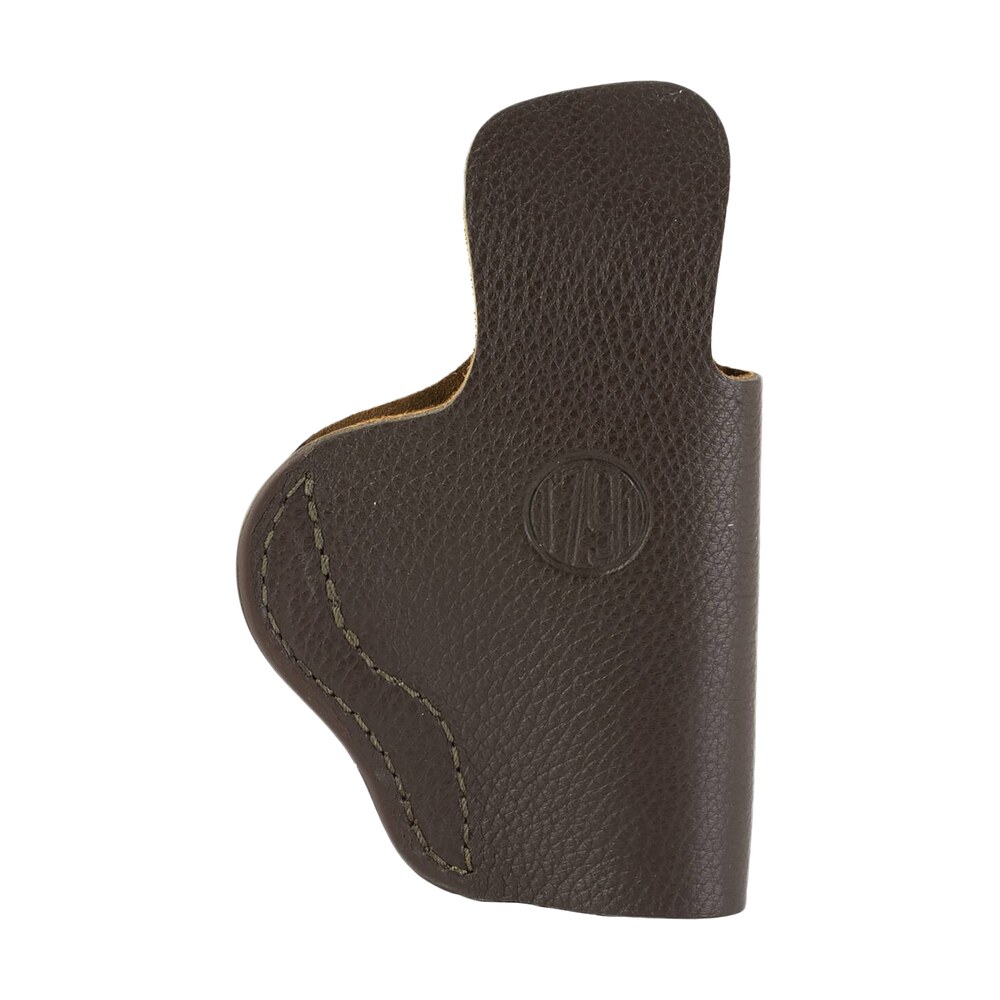 1791 gunleather fcd4brwl fair chase iwb size 04 brown leather deer hide belt clip fits glock 17/19 left hand 1791 Gunleather FCD4BRWL Fair Chase IWB Size 04 Brown Leather Deer Hide Belt Clip Sports South item 151507