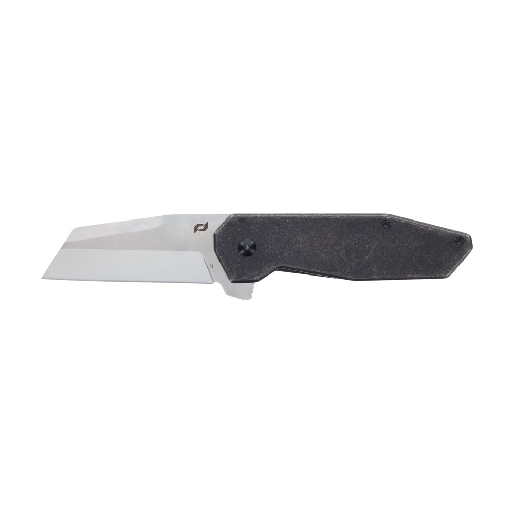 schrade 1136251 slyte 3" folding plain satin d2 steel blade 4.50" dark stonewash stainless steel handle Schrade 1136251 Slyte 3" Folding Plain Satin D2 Steel Blade 4.50" Dark Stonewash Stainless Sports South item 151564