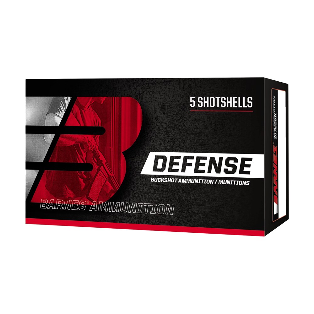 barnes bullets 32012 defense 12gauge 2.75" 21pellets 4buck shot 5 per box/20 case Barnes Bullets 32012 Defense 12Gauge 2.75" 21Pellets 4Buck Shot 5 Per Box/20 Case Sports South item 151718