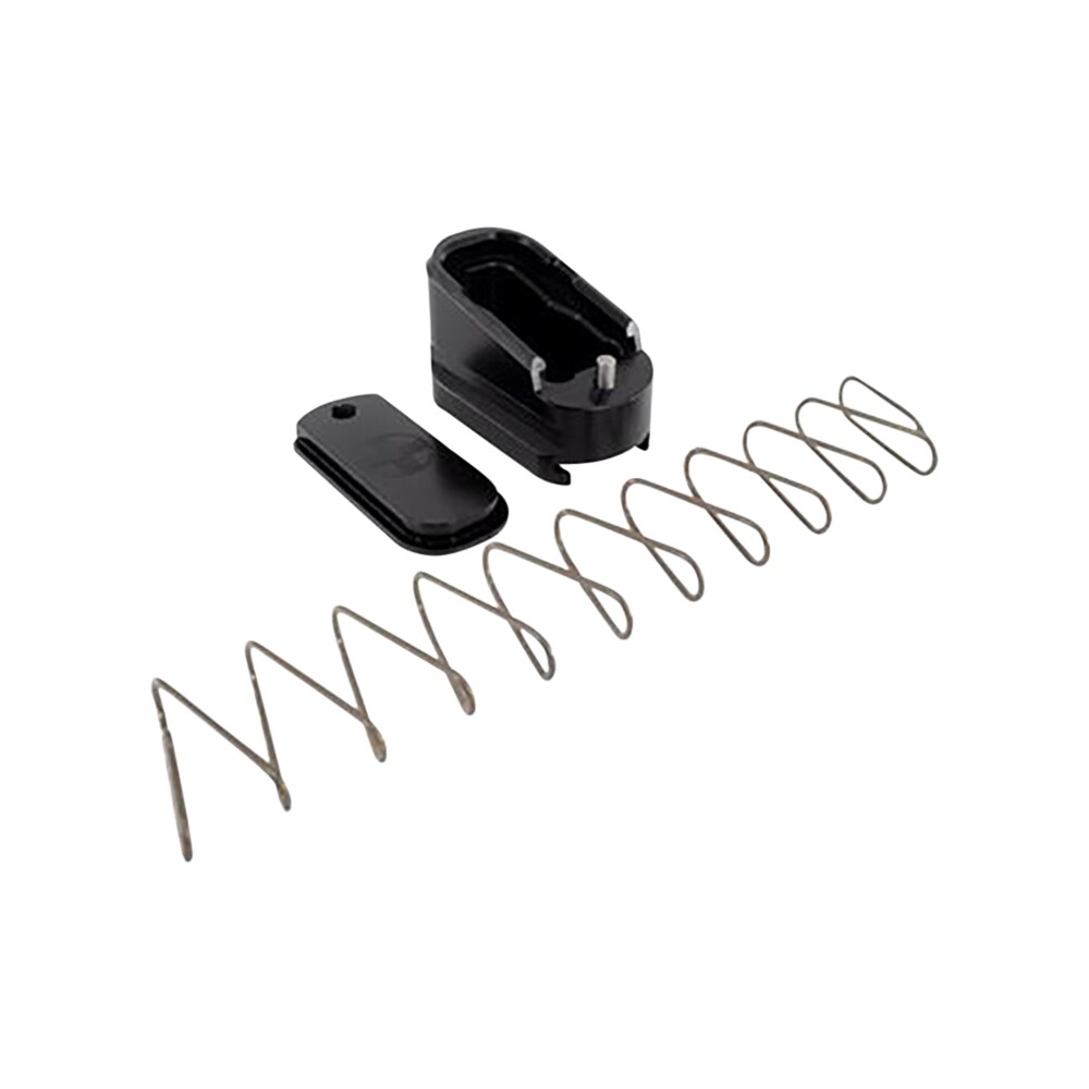 shield arms g43me2blk magazine extension +2 extended 2rd compatible w/glock 43, black anodized aluminum Shield Arms G43ME2BLK Magazine Extension +2 Extended 2rd Compatible Sports South item 151797