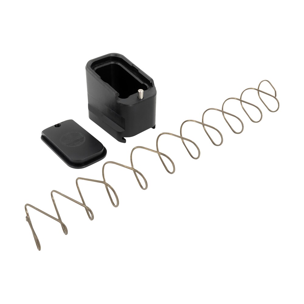 shield arms g19me5blk magazine extension +5 extended 9mm luger/40 s&w 5rd compatible w/glock 19/23, black anodized aluminum Shield Arms G19ME5BLK Magazine Extension +5 Extended 9mm Luger/40 S&W 5rd Compatible Sports South item 151799