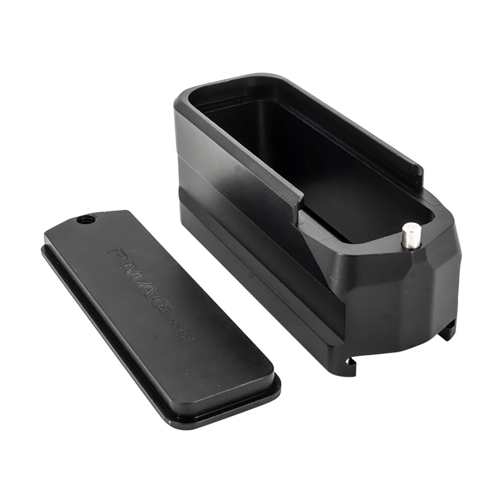 shield arms samepmag5blk magazine extension 5rd compatible w/ magpul pmag gen m3 black anodized aluminum Shield Arms SAMEPMAG5BLK Magazine Extension 5rd Compatible Sports South item 151805