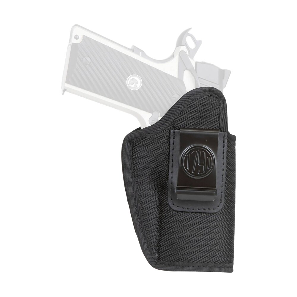 1791 gunleather pniwb4blkl premium nylon iwb size 04 black ballistic nylon clip on left hand 1791 Gunleather PNIWB4BLKL Premium Nylon IWB Size 04 Black Ballistic Nylon Clip-On Left Hand Sports South item 151974
