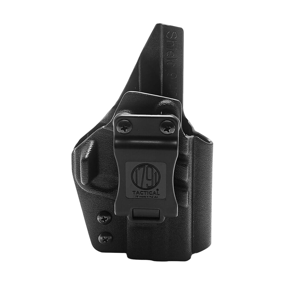 1791 gunleather taciwbg2cg3blkr tactical kydex iwb black kydex belt clip fits taurus g2c/g3 right hand 1791 Gunleather TACIWBG2CG3BLKR Tactical Kydex IWB Black Kydex Belt Clip Sports South item 151998