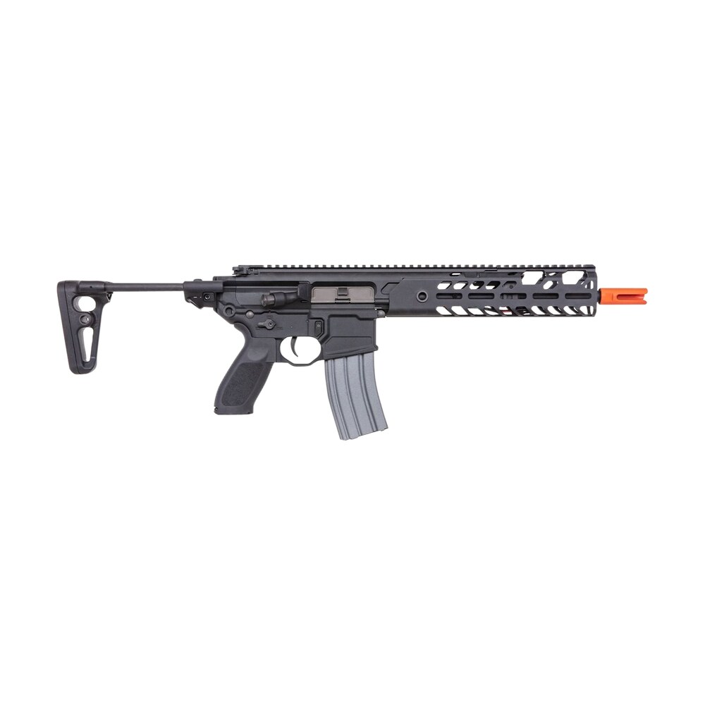 sig sauer airguns airpfmcxaeg mcx aeg battery 6mm 120rd shot black black receiver black 3 position adjustable stock Sig Sauer Airguns AIRPFMCXAEG MCX AEG Battery 6mm 120rd Shot Black Black Receiver Black 3 Sports South item 152189