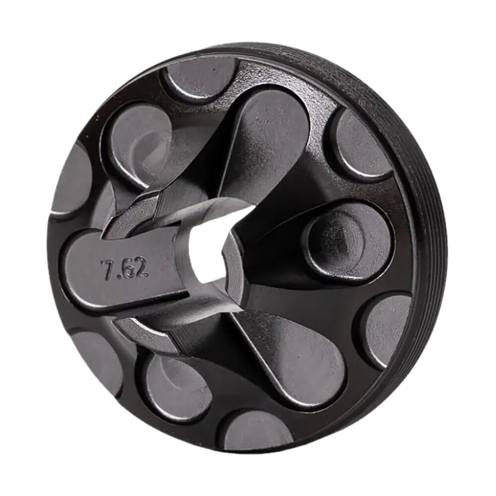 rugged suppressors fc006 flash hider front cap 7.62mm, black steel for some rugged suppressors Rugged Suppressors FC006 Flash Hider Front Cap 7.62mm, Black Steel for Some Rugged Suppressors Sports South item 152269