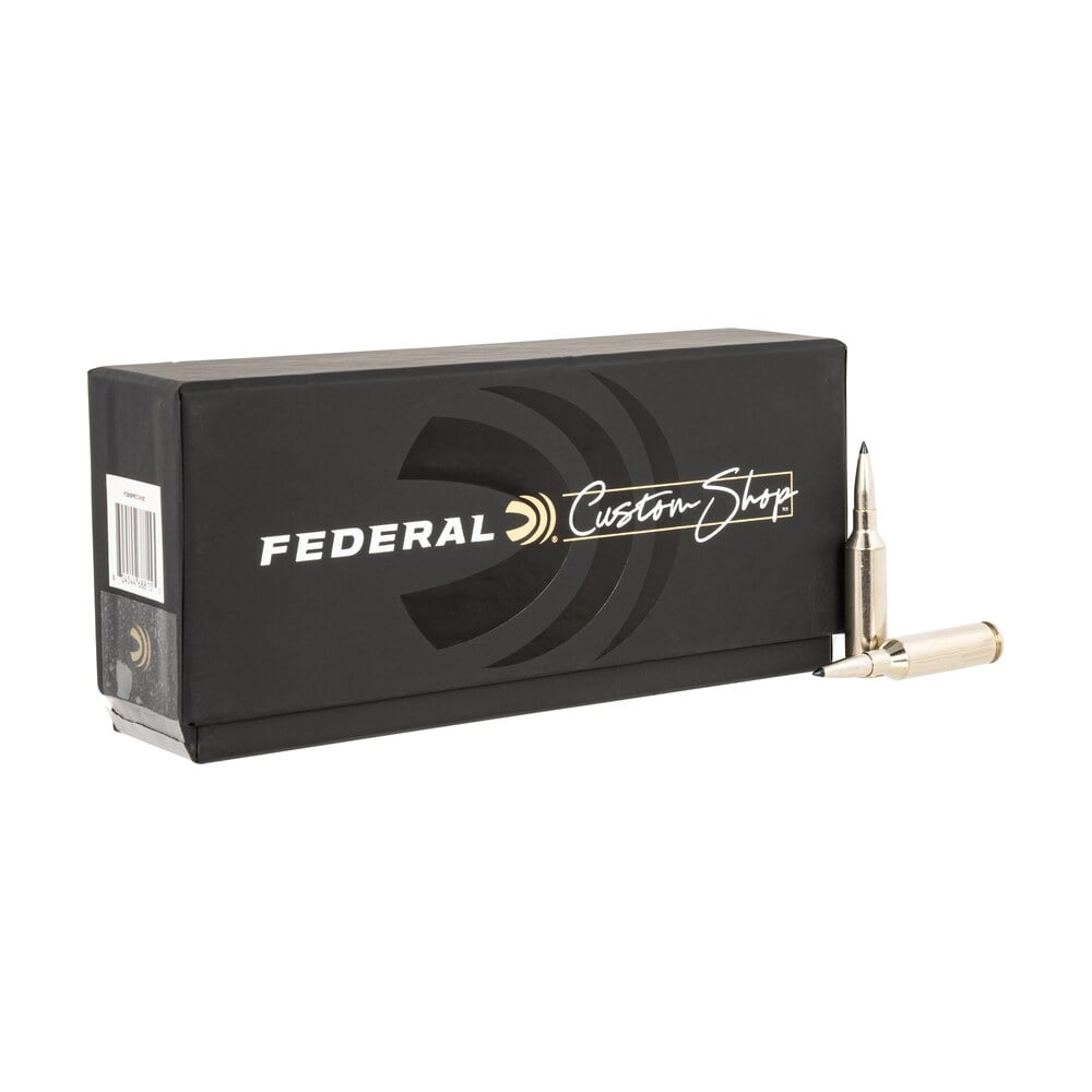 federal fcs65prcta1sc custom rifle ammo custom shop 6.5prc 130gr terminal ascent 20/box Federal FCS65PRCTA1SC Custom Rifle Ammo Custom Shop 6.5PRC 130gr Terminal Ascent 20/Box Sports South item 152277