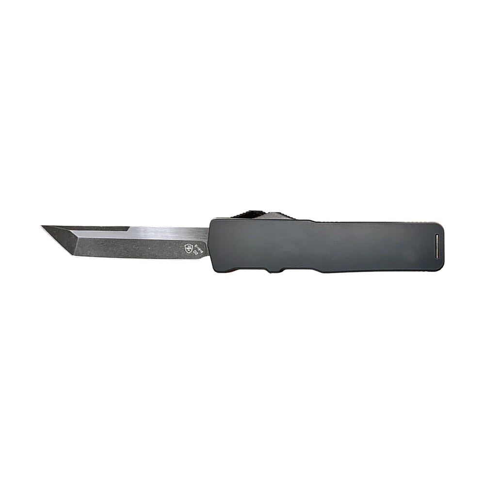 templar knife xmbr221 premium lw excalibur slim 3.25" otf tanto plain black oxide stonewashed d2 steel blade, 5" black aluminum/rubber handle Templar Knife XMBR221 Premium LW Excalibur Slim 3.25" OTF Tanto Plain Black Oxide Stonewashed Sports South item 152738