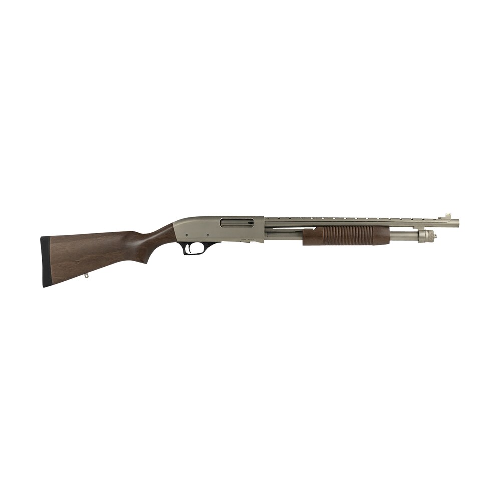 tokarev usa 21000409 tx3 12 gauge 18.50" 3" 5+1, nickel metal finish, turkish walnut stock, fiber optic & ghost ring sight (accepts mossberg 590 furniture) Tokarev USA 21000409 TX3 12 Gauge 18.50" 3" 5+1, Nickel Metal Sports South item 152758