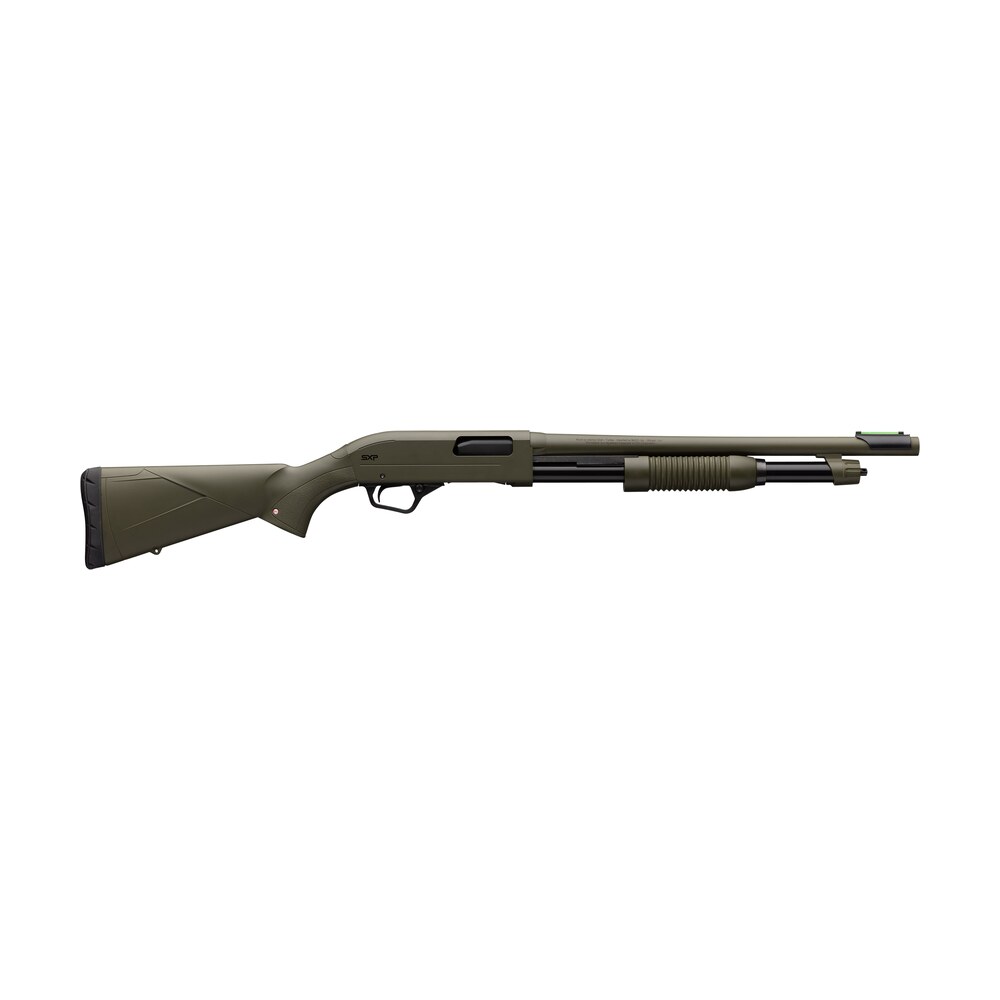 winchester repeating arms 512425695 sxp defender 20 gauge 3" 5+1 (2.75") 18", od green, synthetic furniture, truglo fiber optic sight Winchester Repeating Arms 512425695 SXP Defender 20 Gauge 3" 5+1 (2.75") 18", OD Green, Sports South item 152814