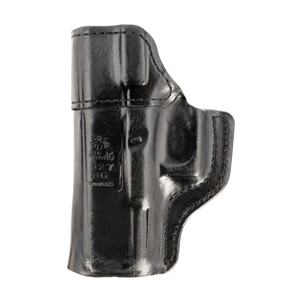 desantis gunhide 127bab6z0 inside heat iwb black leather belt clip fits glock 19/19 gen 5/19x/23/32/45 right hand DeSantis Gunhide 127BAB6Z0 Inside Heat IWB Black Leather Belt Clip Sports South item 153178