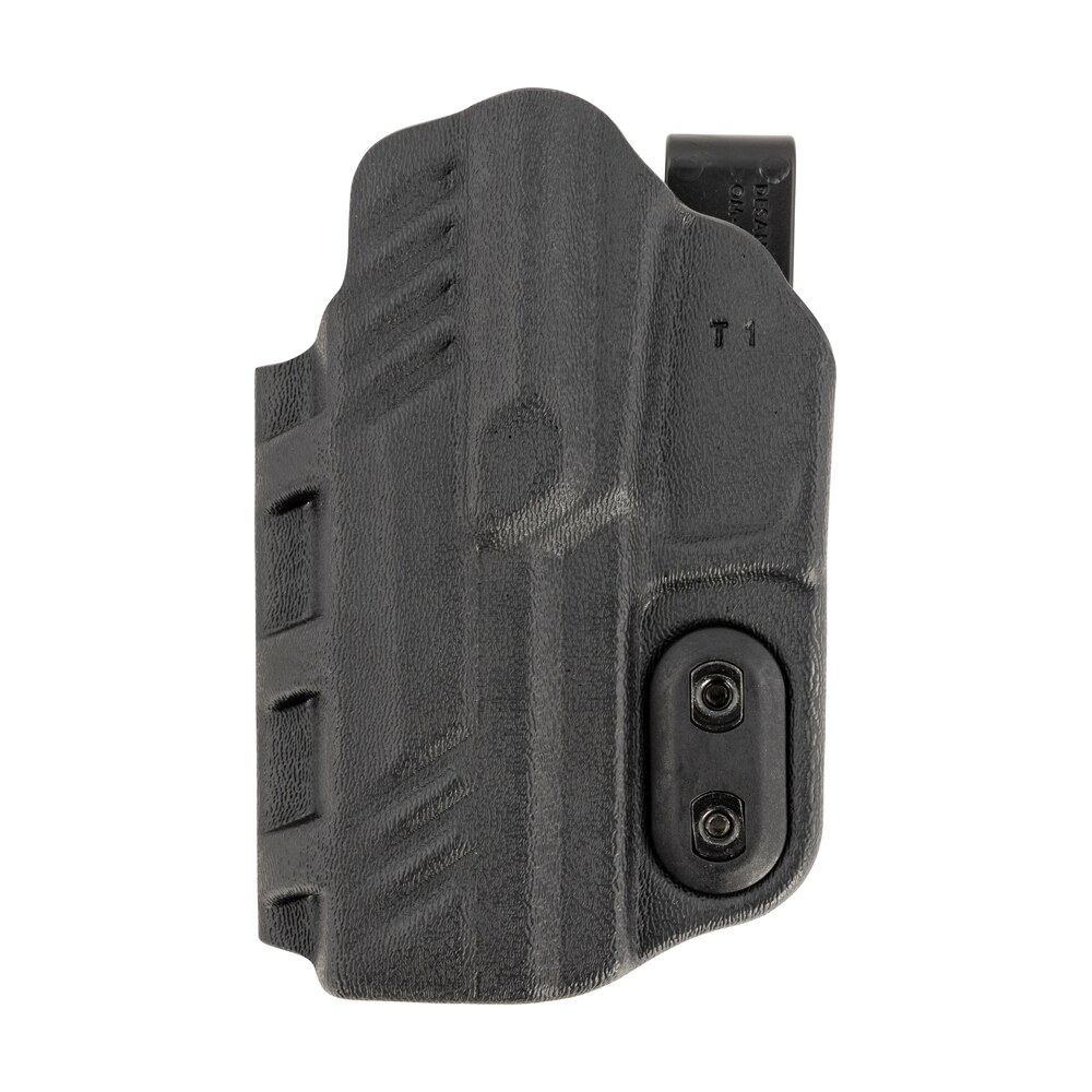 desantis gunhide 137kjt1z0 slim tuk iwb black kydex belt clip fits sig p320 belt 1.75" wide ambidextrous DeSantis Gunhide 137KJT1Z0 Slim-Tuk IWB Black Kydex Belt Clip Sports South item 153184