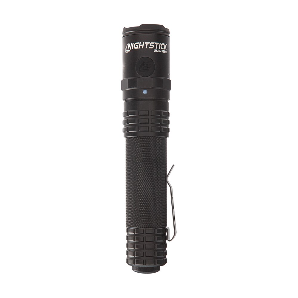 nightstick usb588xl usb dual light tactical flashlight black anodized 125/350/450/850/1,100 lumens white led Nightstick USB588XL USB Dual-Light Tactical Flashlight Black Anodized 125/350/450/850/1,100 Sports South item 153295