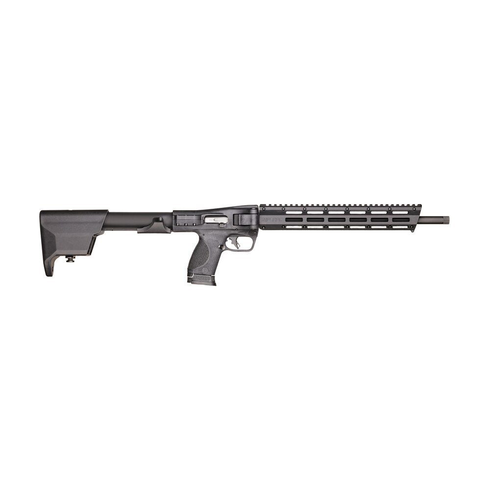 smith & wesson 12575 m&p fpc 9mm luger 17+1/23+1 (3) 16.25" steel barrel, black anodized receiver, adjustable black stock, m lok slots w/picatinny style rail black polymer grip Smith & Wesson 12575 M&P FPC 9mm Luger 17+1/23+1 (3) 16.25" Steel Sports South item 153336
