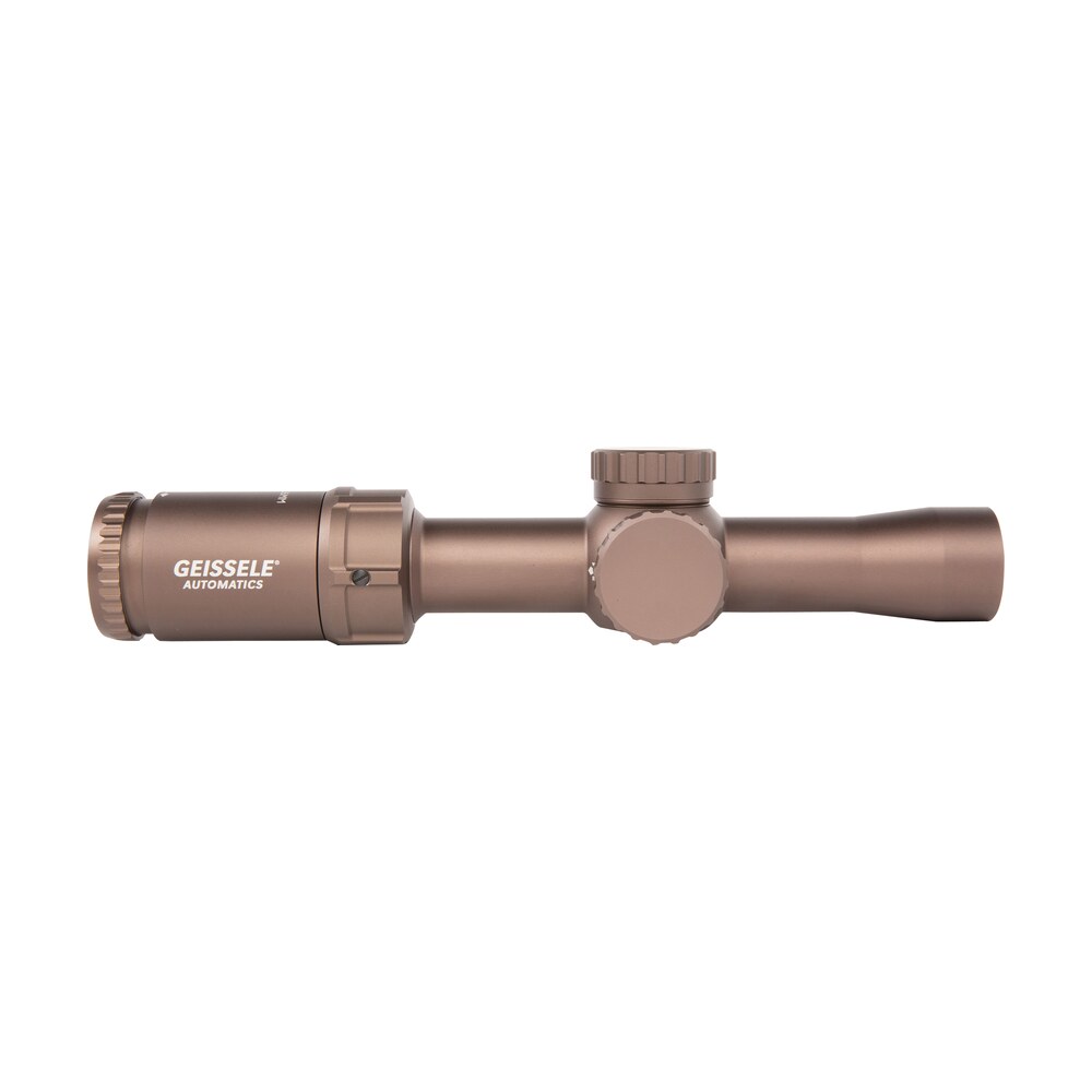 geissele automatics super precision desert dirt anodized 1 6x 26mm 30mm tube illuminated dmrr 1 reticle Geissele Automatics Super Precision Desert Dirt Anodized 1-6x 26mm 30mm Tube Illuminated DMRR-1 Sports South item 153528