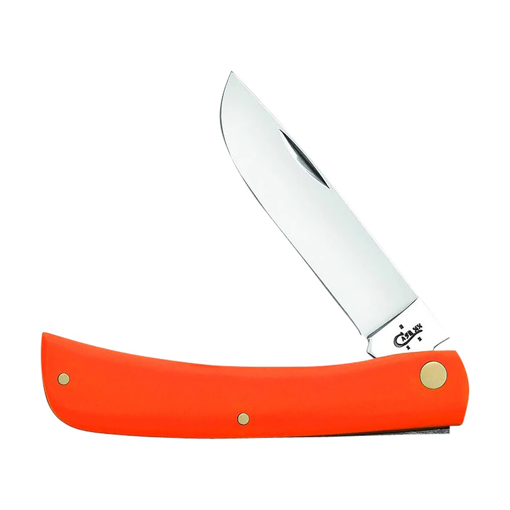 case 80512 sod buster 3.30" folding skinner plain mirror polished tru sharp ss blade, smooth orange synthetic handle Case 80512 Sod Buster 3.30" Folding Skinner Plain Mirror Polished Tru-Sharp SS Blade, Smooth Sports South item 153580