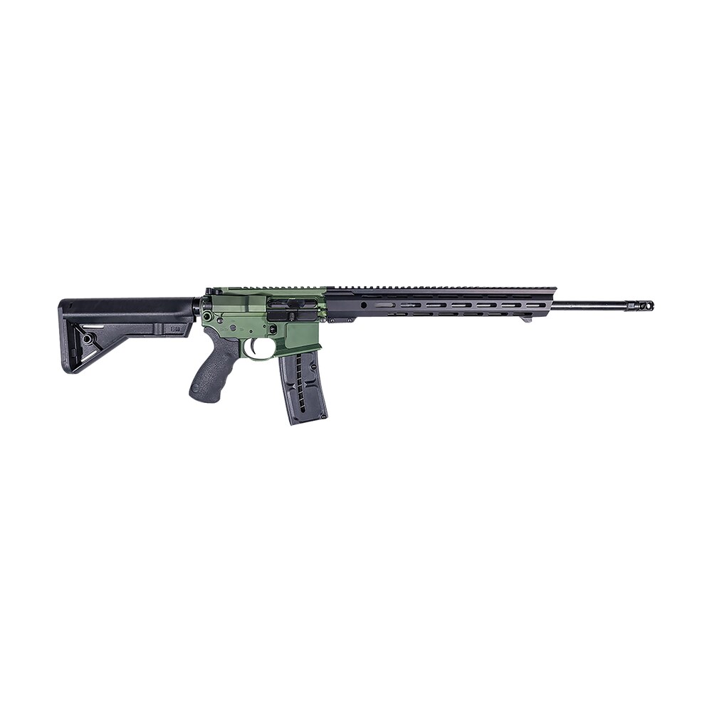 franklin armory 0010056odg f17 l 17 wsm 20+1 20" black precision barrel, od green aluminum w/m lok & picatinny rail receiver, black bravo c stock Franklin Armory 0010056ODG F17 L 17 WSM 20+1 20" Black Precision Sports South item 153581