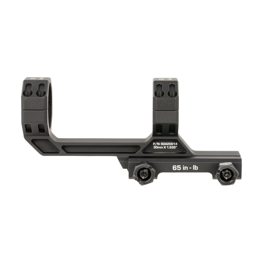sig sauer electro optics soa20014 alpha msr scope mount/ring combo black anodized aluminum 30mm tube, 1913 picatinny rail mount Sig Sauer Electro-Optics SOA20014 Alpha MSR Scope Mount/Ring Combo Black Anodized Aluminum 30mm Sports South item 153716