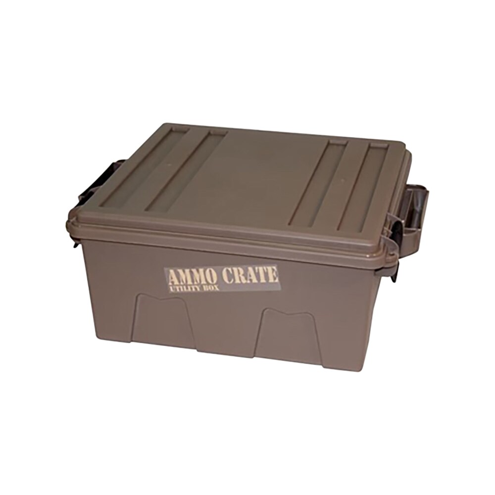 mtm case gard acr872 ammo crate utility box dark earth polypropylene MTM Case-Gard ACR872 Ammo Crate Utility Box Dark Earth Polypropylene Sports South item 153751