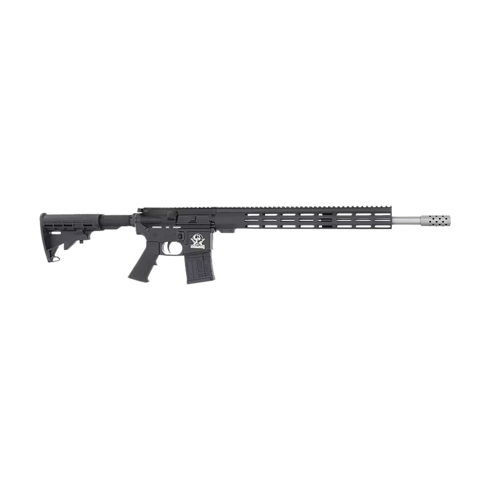 great lakes firearms ar 15 450 bushmaster 5+1 18" stainless barrel, black rec, a2 grip, carbine stock, compensator Great Lakes Firearms AR-15 450 Bushmaster 5+1 18" Stainless Sports South item 153818