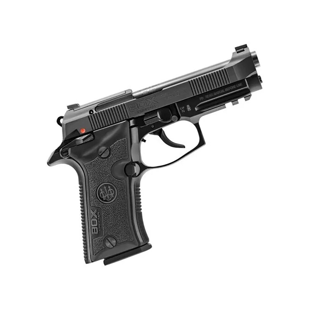 beretta usa j80xblk10 80x cheetah 380 acp 10+1 3.90" black inox steel barrel, black optic ready/serrated steel slide, od green polymer frame w/beavertail & picatinny rail Beretta USA J80XBLK10 80X Cheetah 380 ACP 10+1 3.90" Black Inox Steel Sports South item 153850