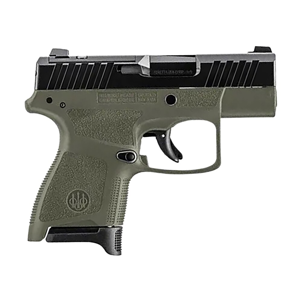 beretta usa jaxn9278a1 apx a1 carry micro compact frame 9mm luger 8+1 3" blued steel barrel, black serrated steel slide, od green polymer frame, polymer grip Beretta USA JAXN9278A1 APX A1 Carry Micro-Compact Frame 9mm Luger 8+1 3" Blued Steel Sports South item 153863