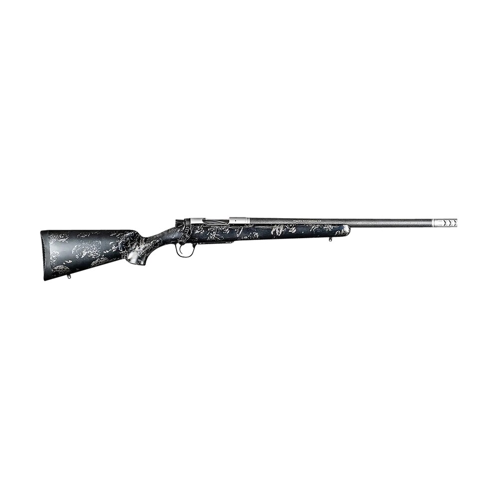 christensen arms 8010632800 ridgeline fft ti 7mm prc 3+1 22" carbon fiber threaded barrel, stainless titanium rec, black with gray accents stock Christensen Arms 8010632800 Ridgeline FFT TI 7mm PRC 3+1 22" Carbon Fiber Threaded Sports South item 153909