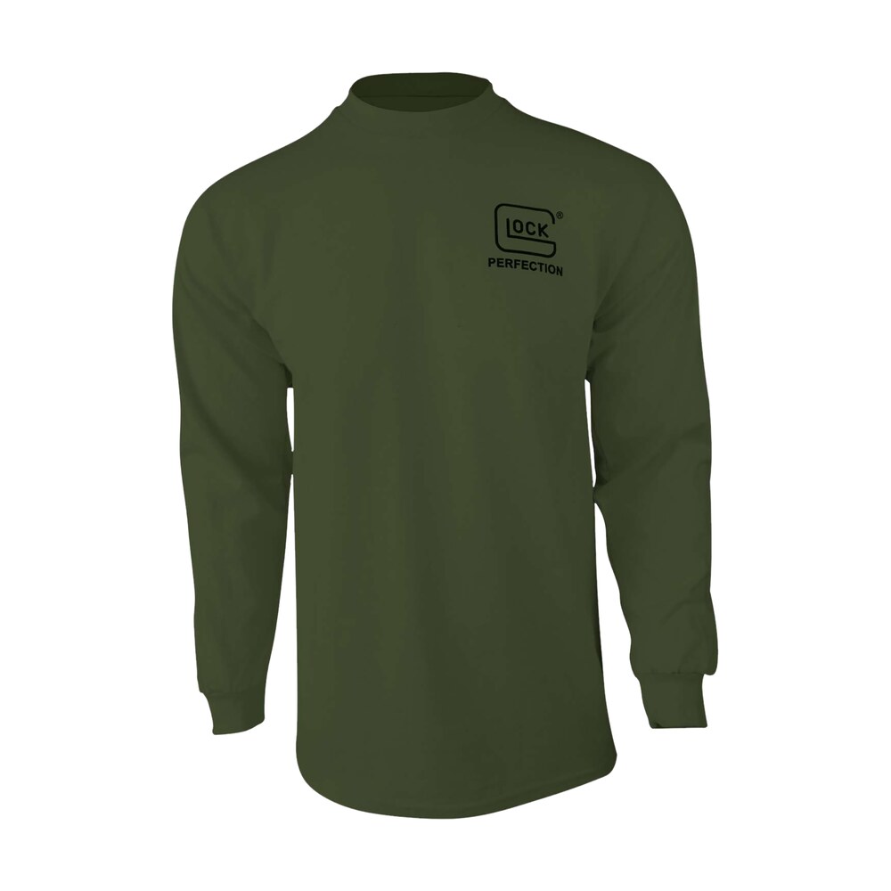 glock ap96066 born in austria military green pre shrunk cotton long sleeve medium Glock AP96066 Born In Austria Military Green Pre-Shrunk Cotton Long Sleeve Medium Sports South item 154164