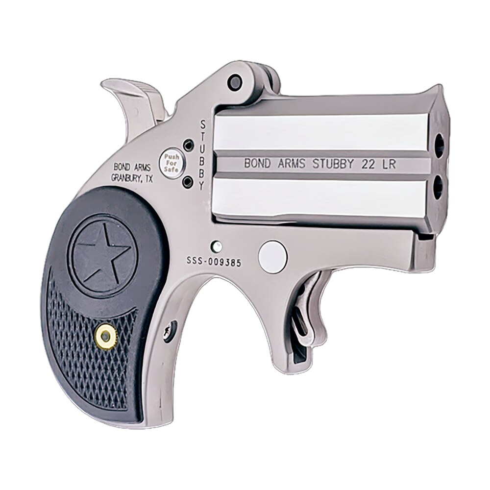 bond arms bastb stubby stinger rs 22 lr 2rd shot 2.20" steel frame black textured polymer grips right hand Bond Arms BASTB Stubby Stinger RS 22 LR 2rd Shot 2.20" Steel Frame Black Textured Polymer Grips Sports South item 154312