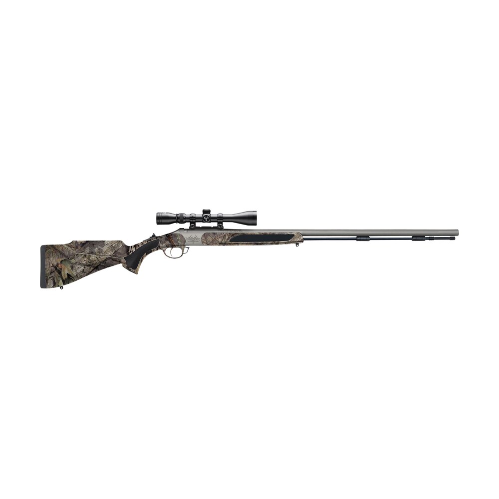 traditions r5561150616 vortek strikerfire 45 cal 209 primer 28", stainless barrel/rec, mossy oak break up country synthetic furniture, 3 9x40mm scope Traditions R5561150616 Vortek StrikerFire 45 Cal 209 Primer 28", Stainless Barrel/Rec, Mossy Sports South item 154465